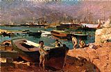 Joaquin Sorolla y Bastida Valencia's Port painting